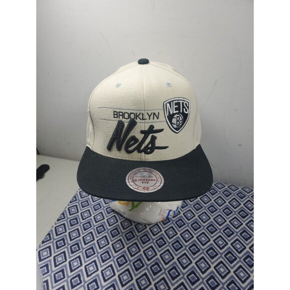 Mitchell & Ness NBA Brooklyn Nets Snapback Hat Cap - Picture 11 of 16